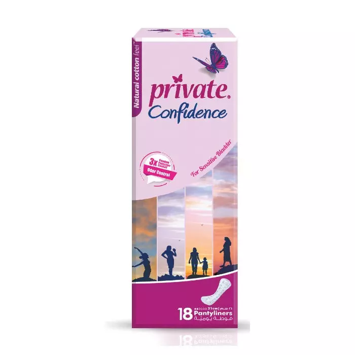 PRIVATE CONFIDENCE PANTYLINERS *18