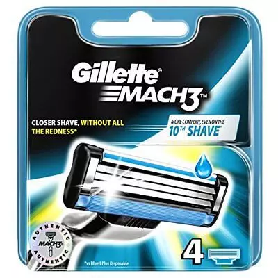 GILLETTE MACH 3 REFILL *4 
