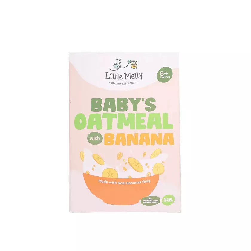 LITTLE MELLY OATMEAL WITH BANANA 200G