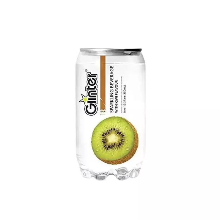 GLINTER SPARKLING WATER KIWI 350 ML