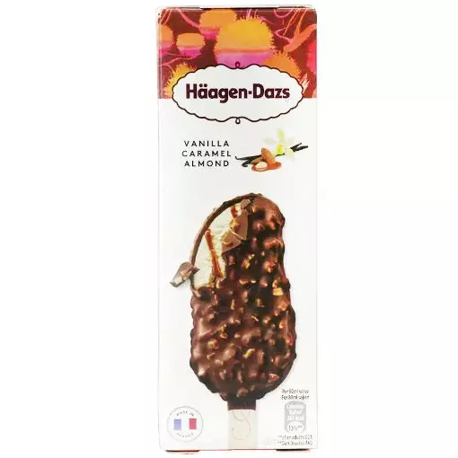 HAAGEN DAZS VANILLA CARAMEL ALMOND 80 ML 