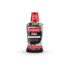 COLGATE PLAX WHITE+CHARCOAL 500ML-25%