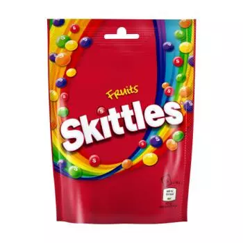 SKITTLES POUCH FRUIT 136 G