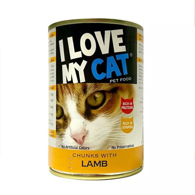 I LOVE MY CAT LAMB 400G 