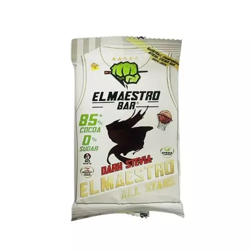 EL MAESTRO BAR DARK STEVIA 40 G