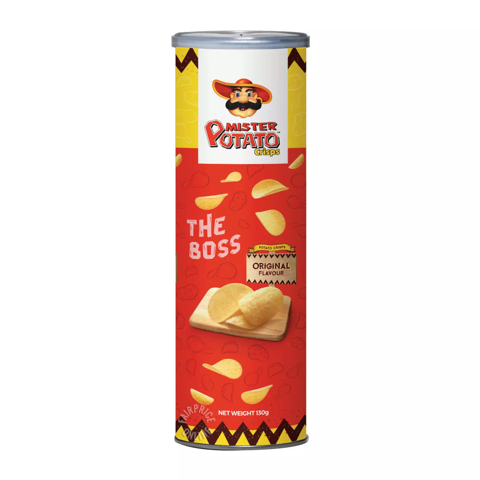 MISTER POTATO CRISPS ORIGINAL 145 G