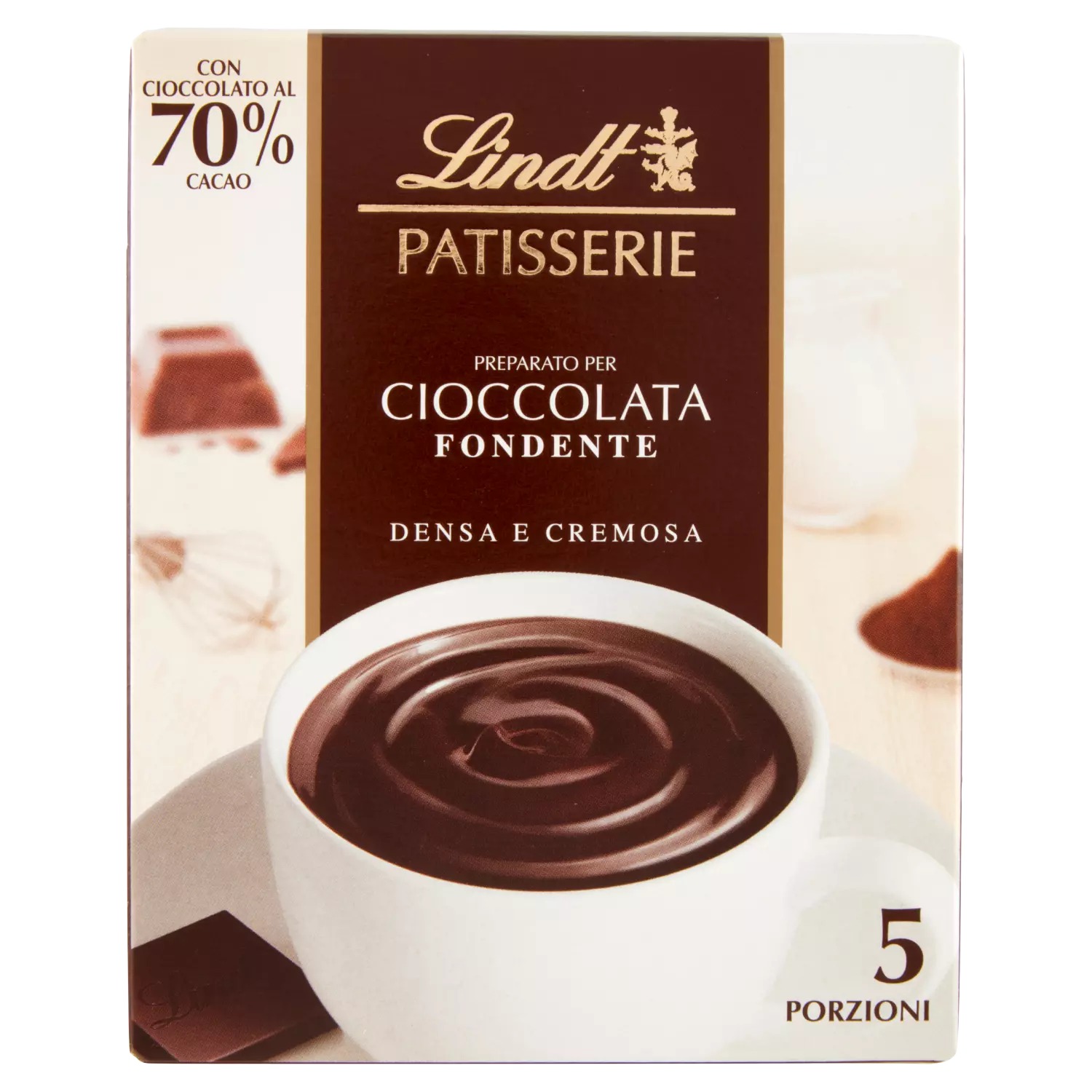 LINDT PATISSERIE HOT CHOCOLATE FONDENTE DARK 100 G