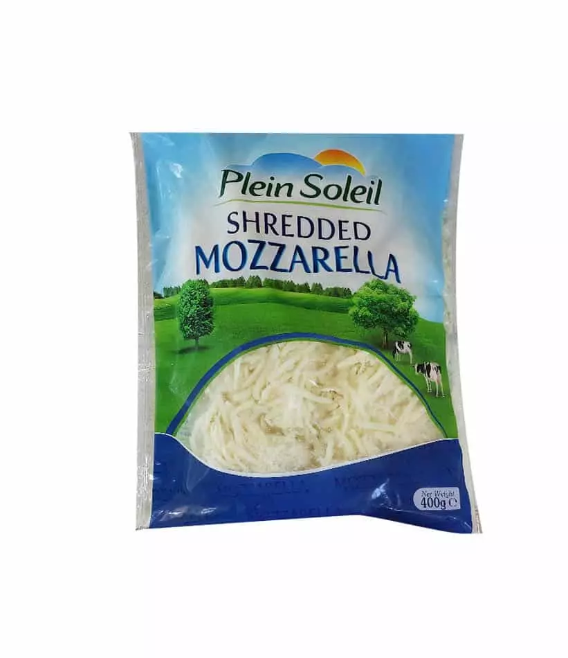 PLEIN SOLEIL SHREDDED MOZZARELLA 400 G