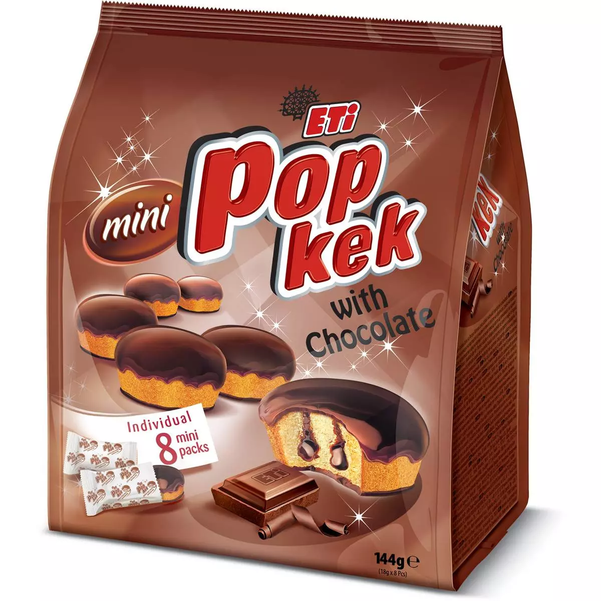 ETI POPKEK COCOA 144G 