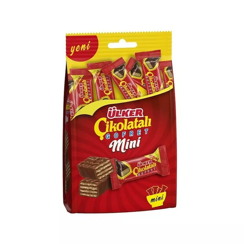 ULKER CHOCOLATE GOFRET MINI 82G