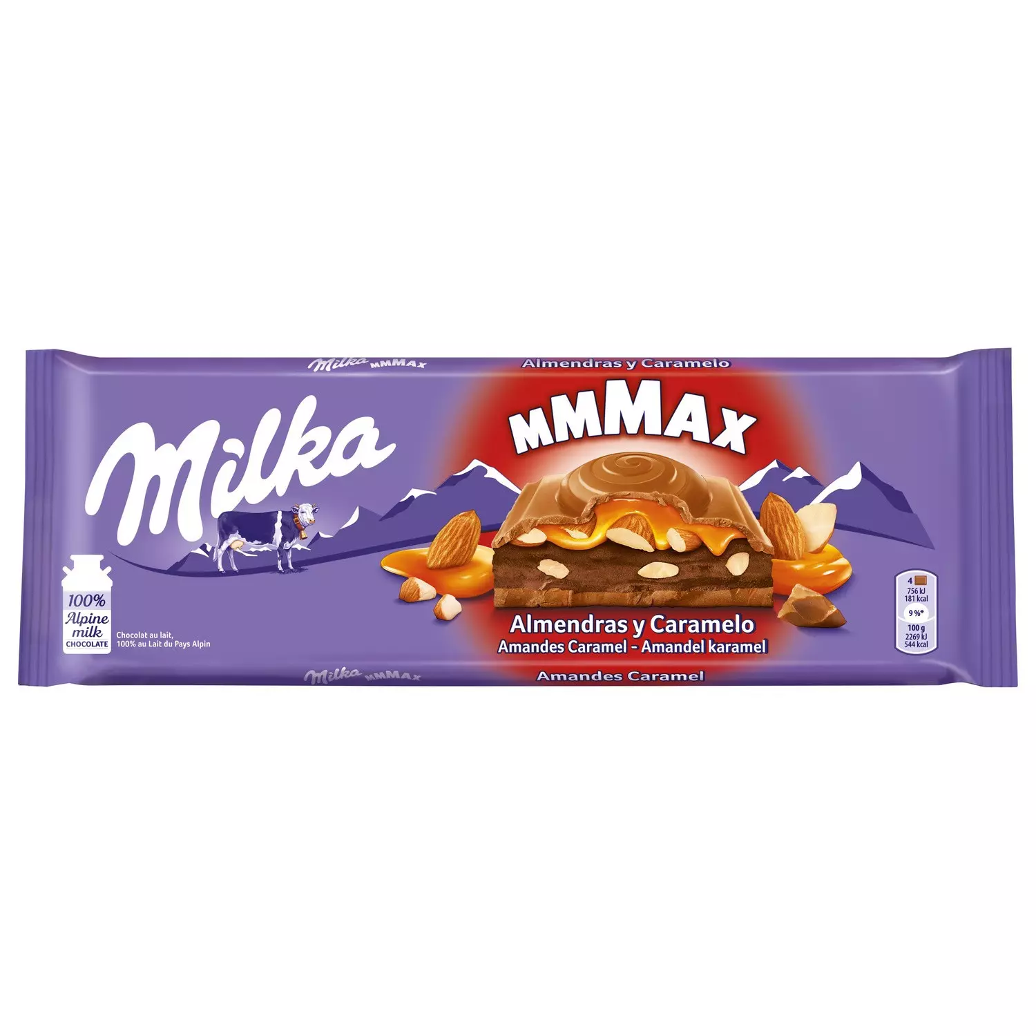 MILKA MMMAX ALMOND&CARAMEL 300G