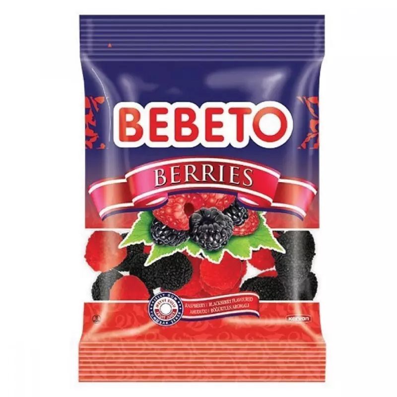 BEBETO BERRIES JELLY GUM 70 G