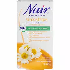 NAIR HAIR REMOVER WAX STRIPS FACE *16