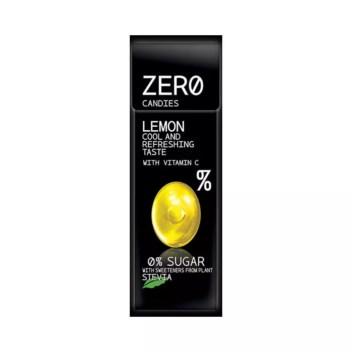 ZERO SUGAR FREE CANDY LEMON 32 G