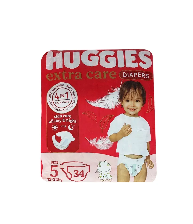 HUGGIES DIAPERS *34 #5 12_22KG