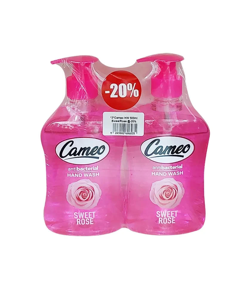 CAMEO HAND SOAP ROSE 500ML*2 -20%