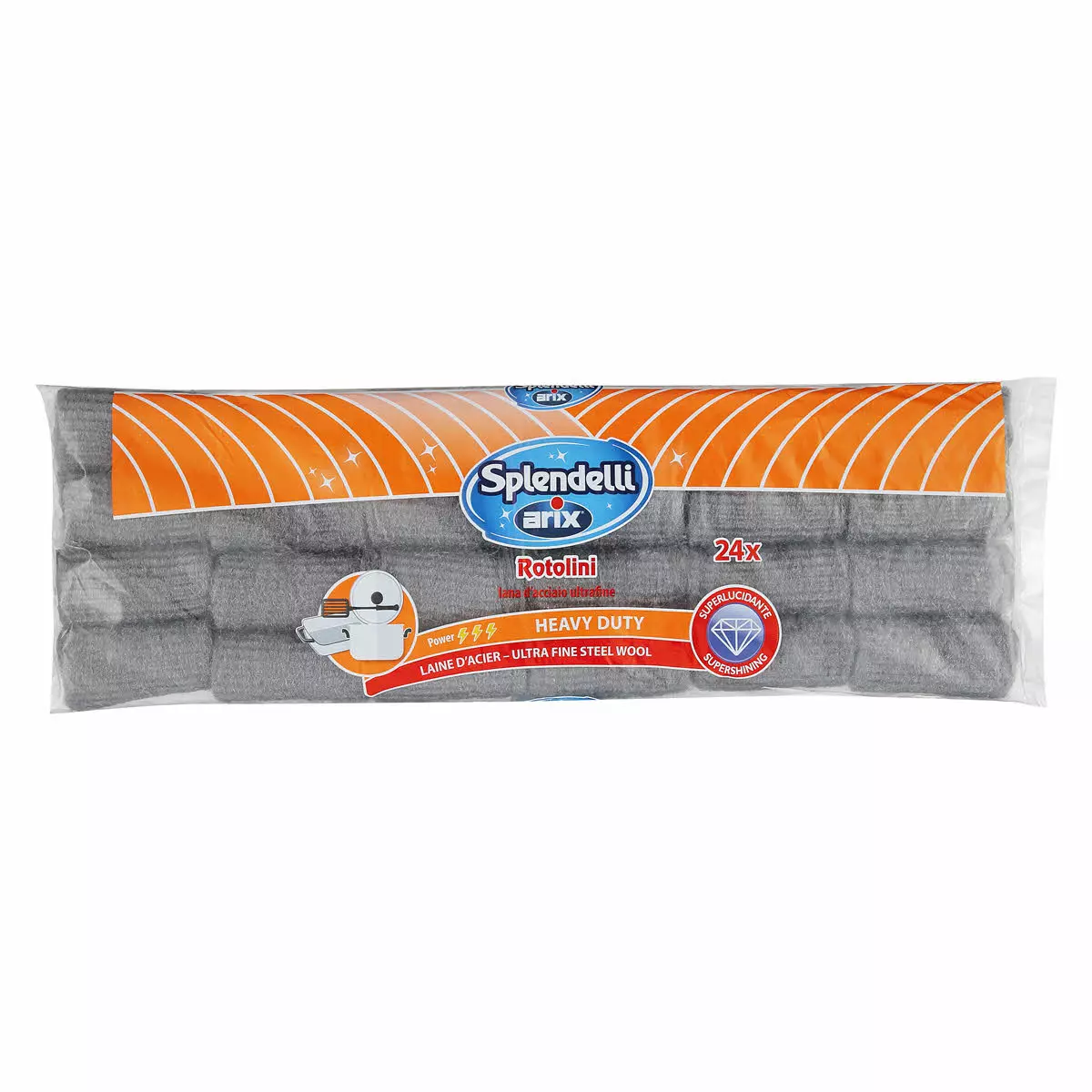 AREX STEEL WOOL ROLLS