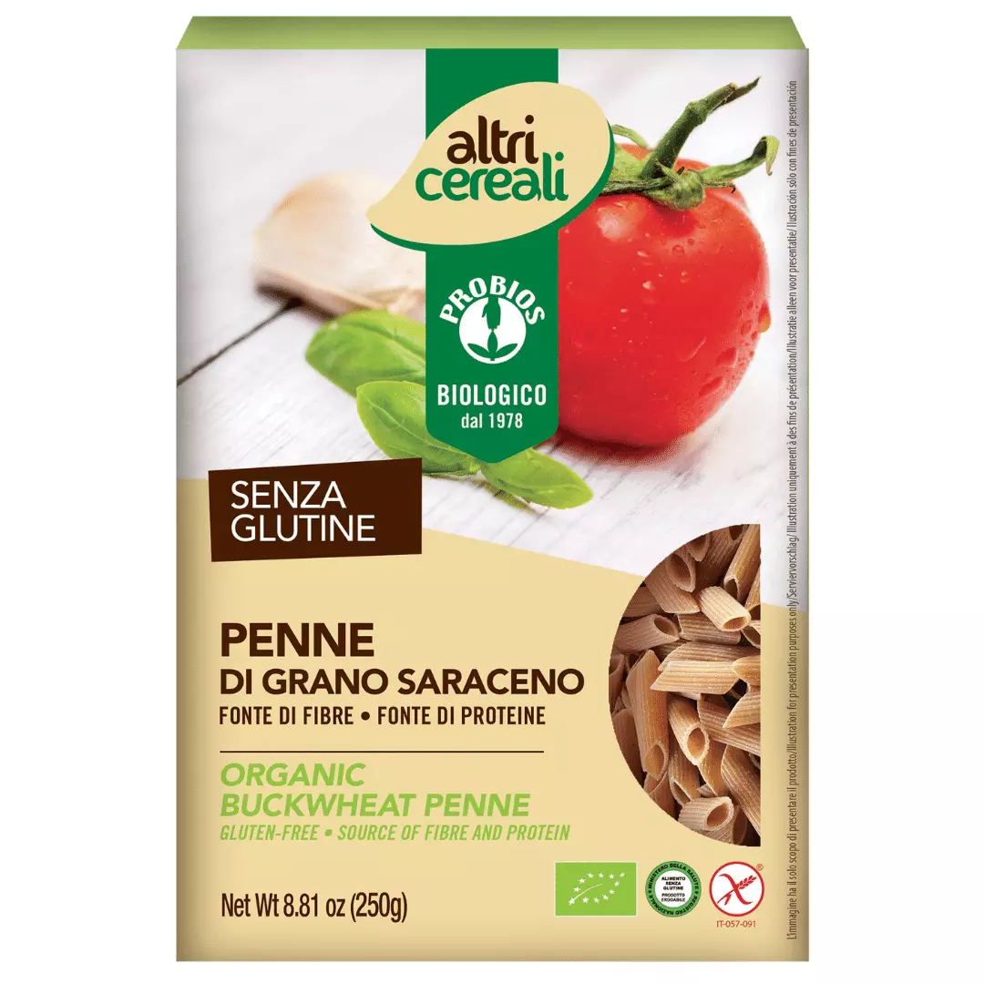 ALTRI CEREALI ORGANIC BUCKWHEAT PENNE 250G