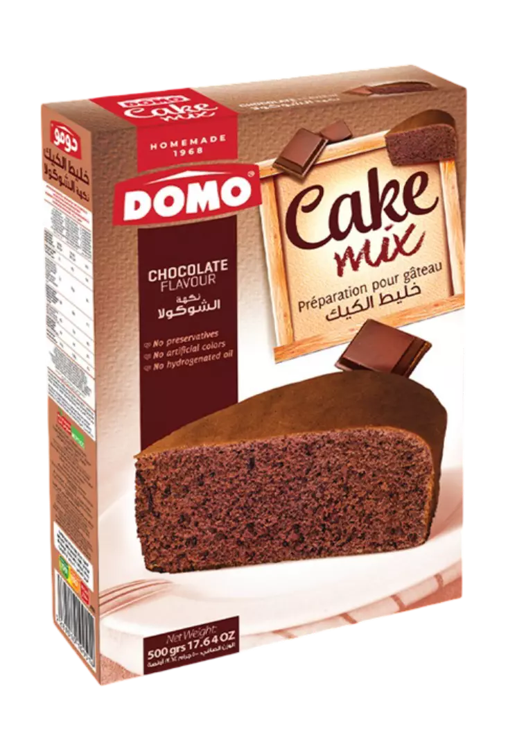 DOMO CAKE MIX CHOCOLATE 500 G