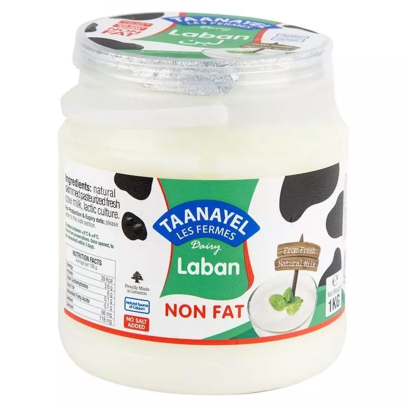 TAANAYEL LABAN NON FAT 1 L 
