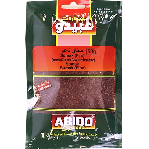 ABIDO SUMAC 50 G سماق