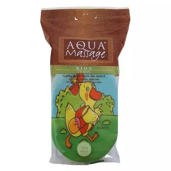 AQUA MASSAGE FUNNY KIDS LOOFAH