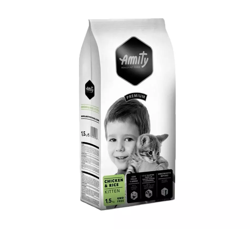 AMITY KITTEN AND RICE 1.5KG
