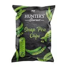 HUNTER S GOURMET SNAP PEA CHIPS 75 G