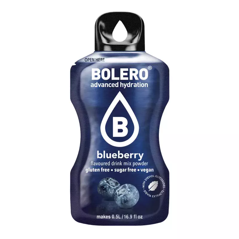 BOLERO POWDER DRINK BLUEBERRY 9 G