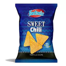 FANTASIA SWEET CHILI FLAVOREED TORTILLA CHIPS 80 G