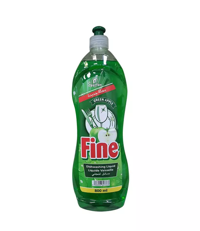FINE DISHWASHING LIQUID APPLE 800 ML