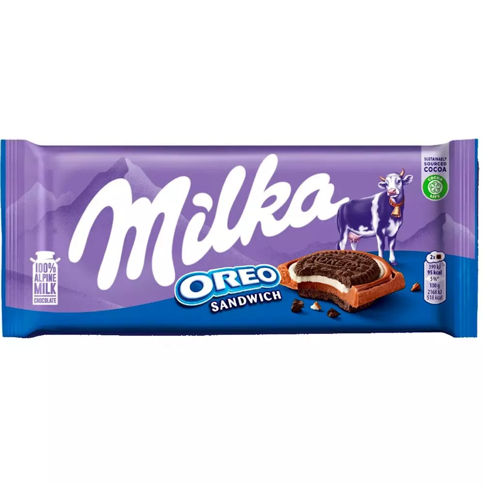 MILKA OREO SANDWICH 92 G