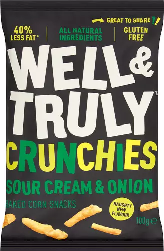 WELL & TRULY SOUR CREAM & ONION 100 G
