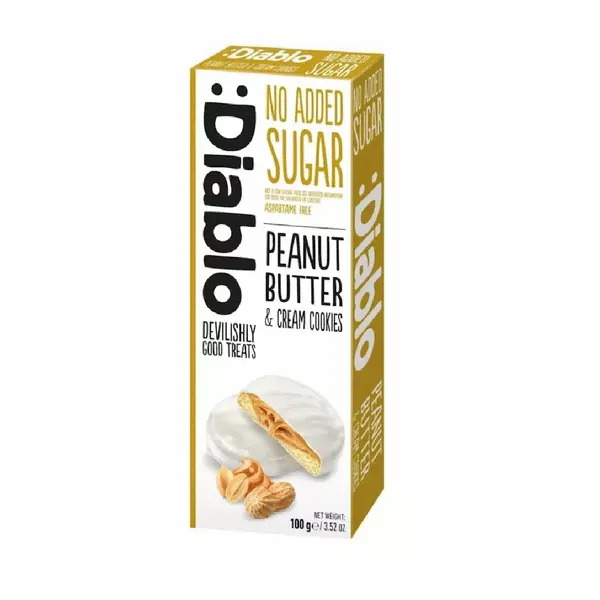 DIABLO PEANUT BUTTER&CREAM COOKIES 100 G