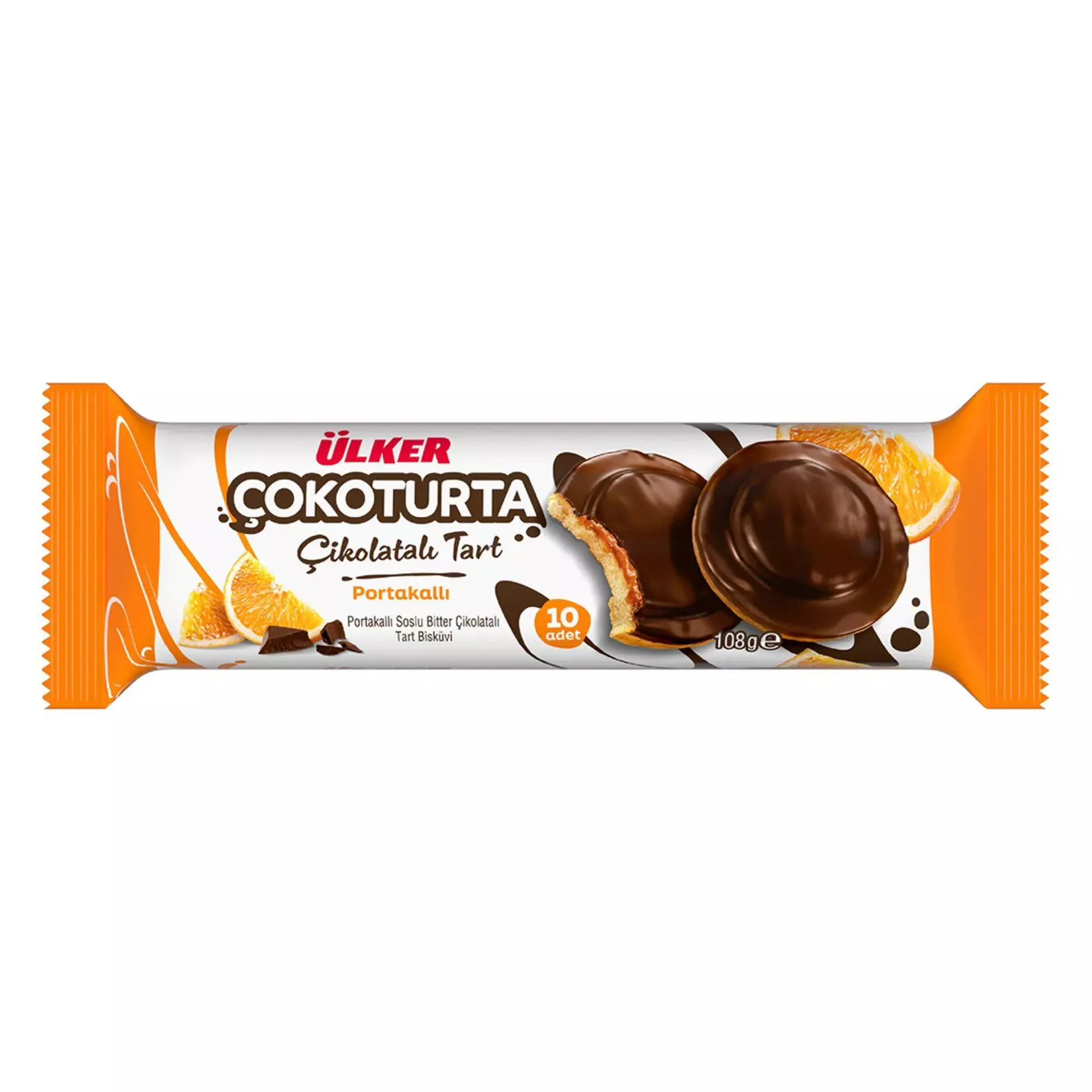 ULKER COKOTURTA ORANGE 108 G