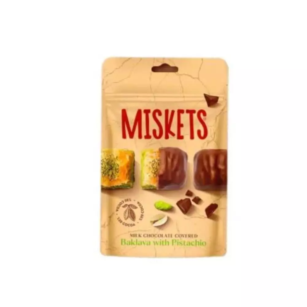 MISKETS BAKALAVA PISTACHIO CHOCOLATE 80 G