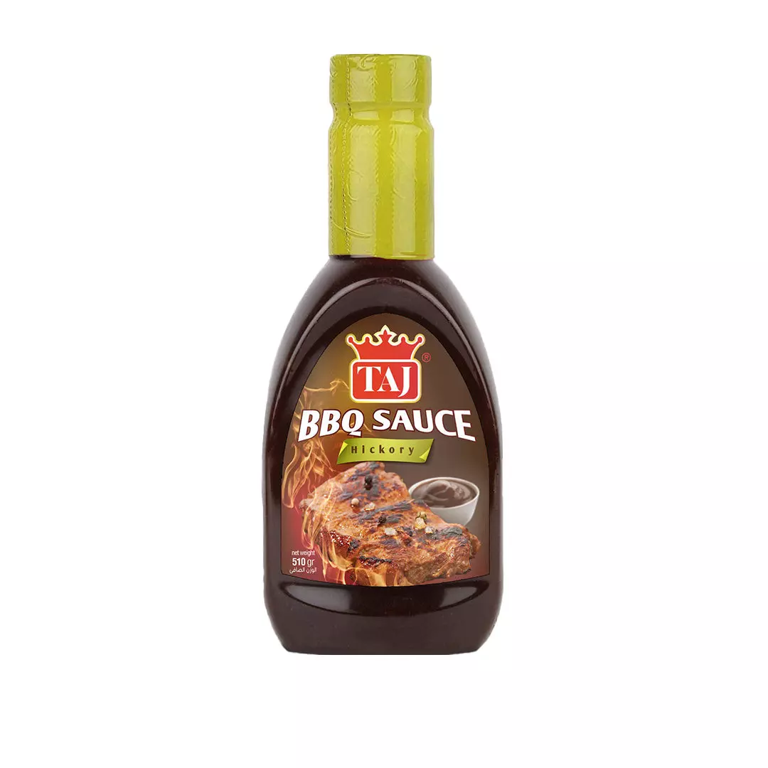 TAJ BBQ SAUCE HICKORY 510G