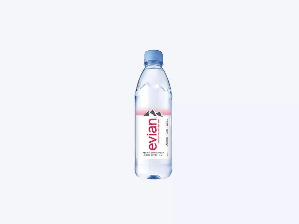 EVIAN WATER PLASTIC 330 ML
