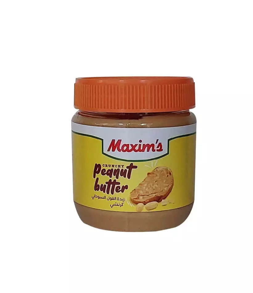 MAXIM S CRUNCHY PEANUT BUTTER 340G