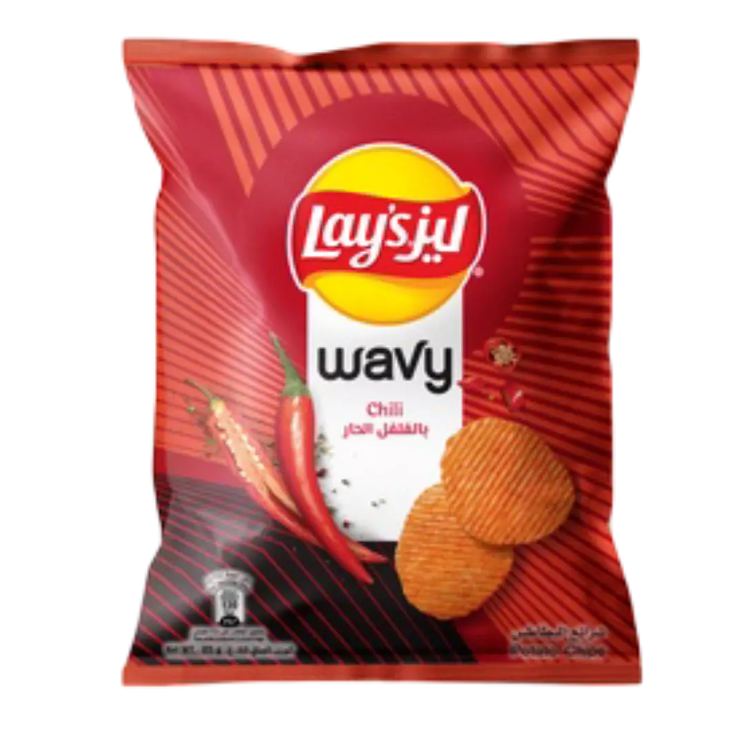 LAYS WAVY CHILI CHIPS 85 G