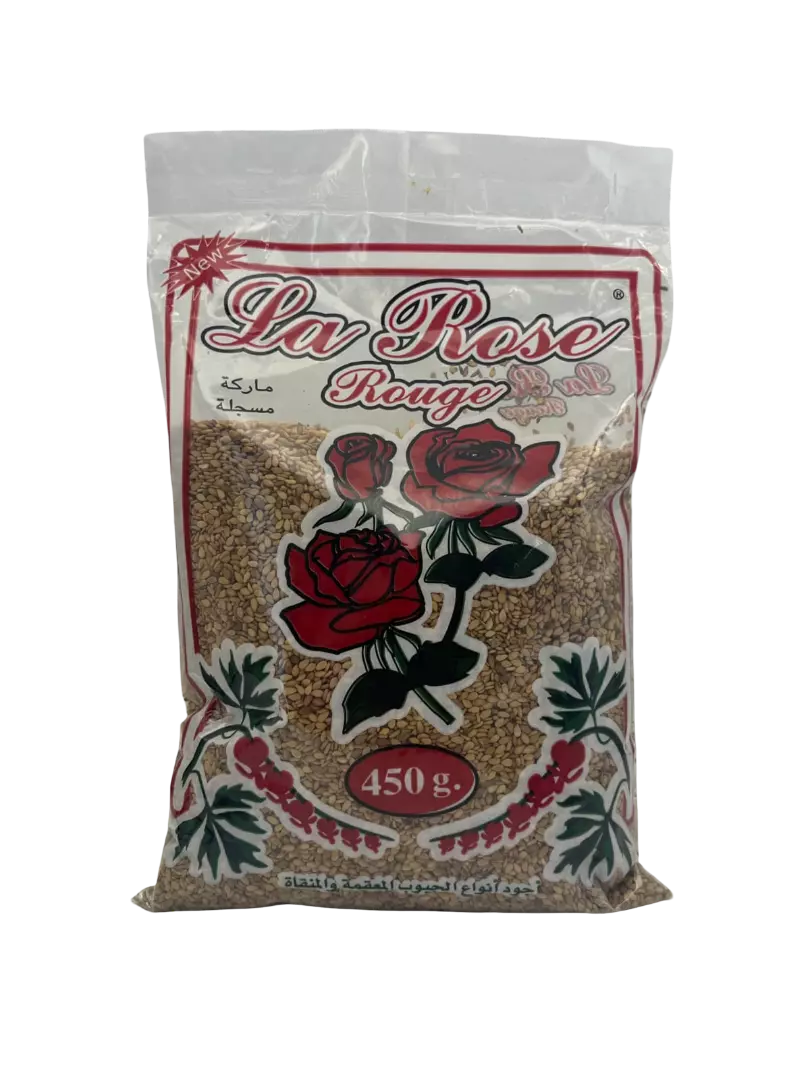 LA ROSE RED SESAME 450G سمسم محمص