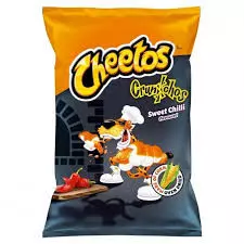 CHEETOS CRUNCHOS SWEET CHILLI 165G