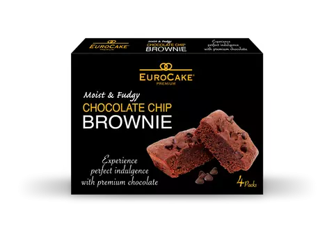 EUROCAKE CHOCOLATE CHIP BROWNI 40 G
