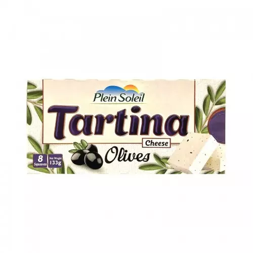 PLEIN SOLEIL TARTINA CHEESE OLIVES *8 133 G