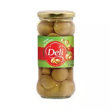 DELI WHOLE MUSHROOMS 330 G