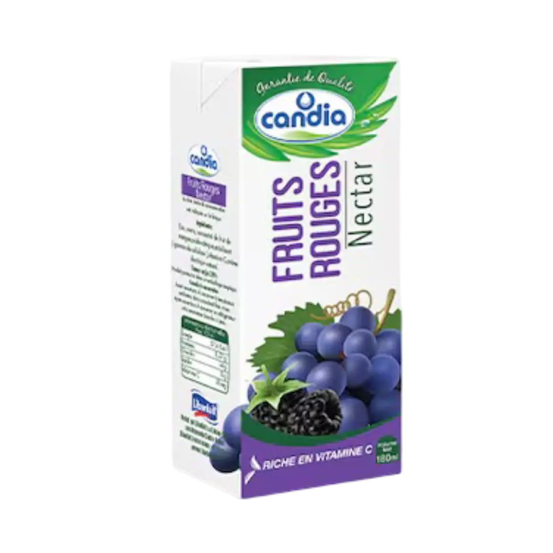 CANDIA FRUITS ROUGES NECTAR 180 ML