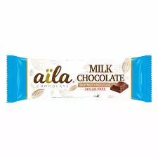 AILA MILK CHOCOLATE SUGAR FREE 30 GR 