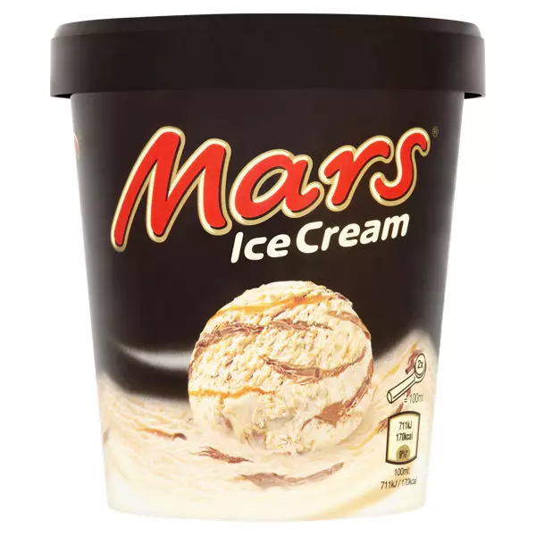 N MARS ICE CREAM TUB 480 ML
