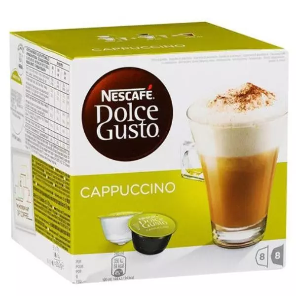 NESCAFE DOLCE GUSTO CAPPUCCINO 186.4G 