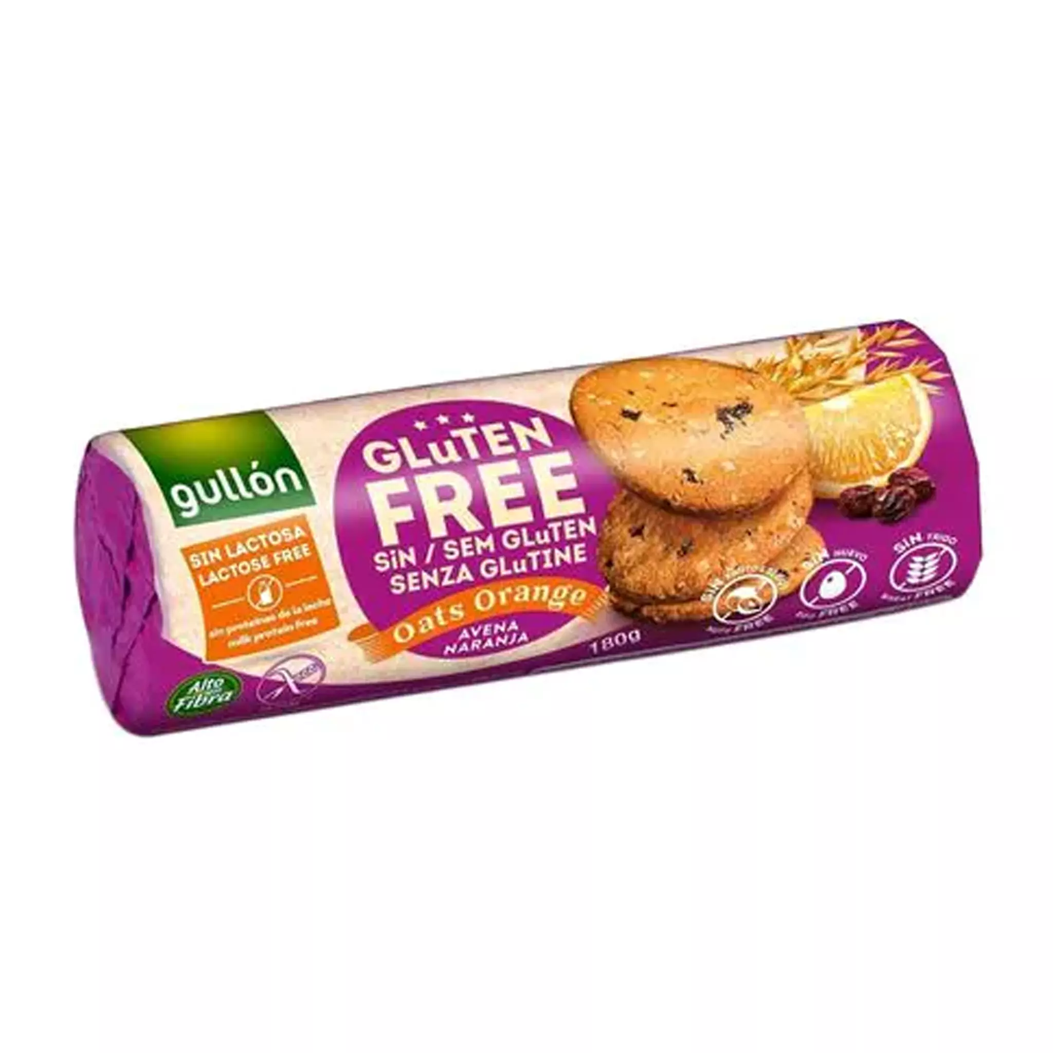 GULLON GF OAT ORANGE BISCUIT 180G